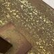 Lamp in gilded brass