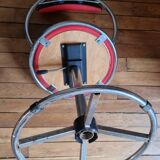 Vintage 70s Art Deco Jazz Style Stool Seat