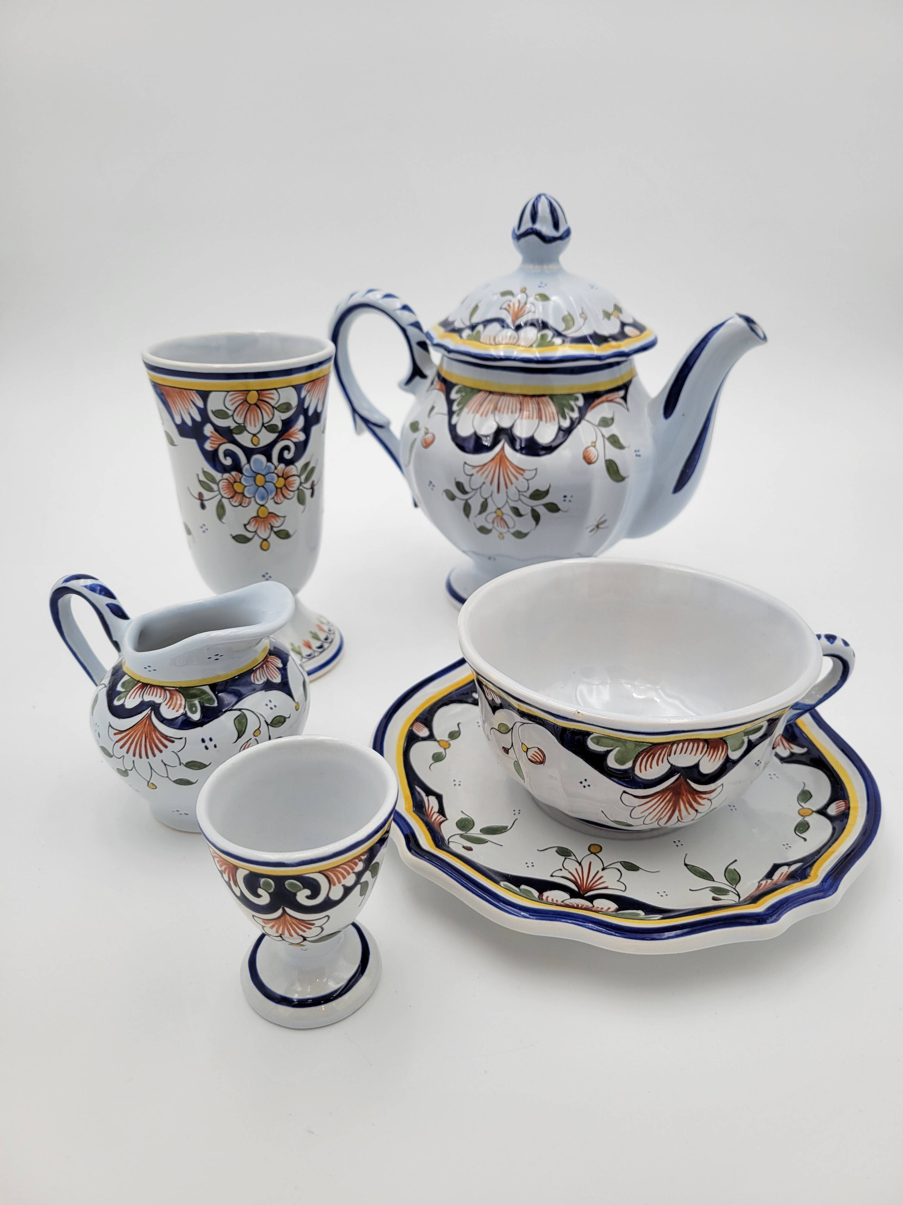 Porcelain service made in France