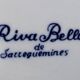 Old Earthenware Dinner Plates Sarreguemines Riva Bella Vintage
