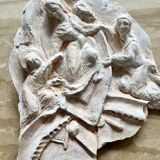 Plaster bas-relief