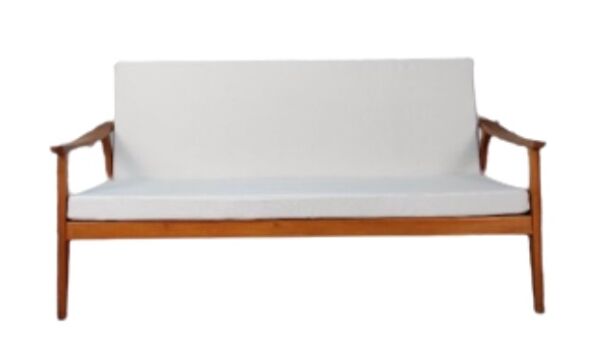 Canapé scandinave en teck des années 50, 50, 70, canapé vintage