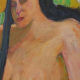 Female nude oil on canvas