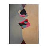 Acrylic canvas The kiss 73X54 cm for living room