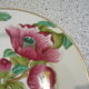 Paris porcelain plate with floral decoration