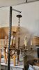 Louis xvi style gilt bronze chandelier - 6 lights