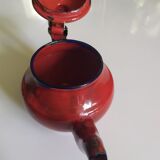 Small enamelled teapot