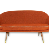 Canapé sofa années 50 oeuf egg