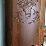 Antique Art Deco Wardrobe
