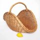 Light rattan log basket