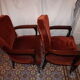 Pair of chairs Gaston fish 1950