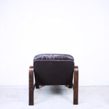 Armchair brown leather, 1970