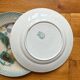 2 antique dessert plates in fruit slip Saint Amand and Hamage
