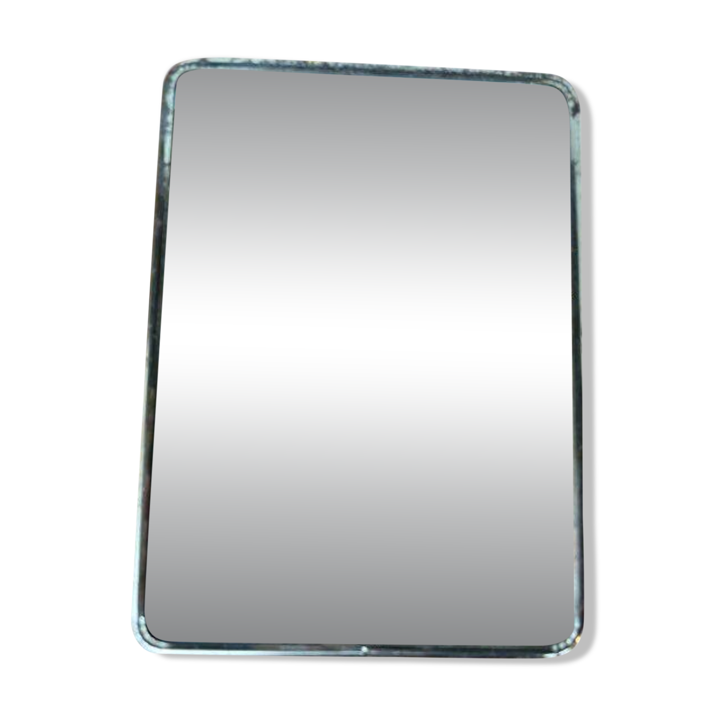 Antique barber's mirror