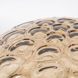 Wall/Ceiling Light in Smoked Glass, Sputnik, Germany