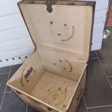 Malle de voyage en bois