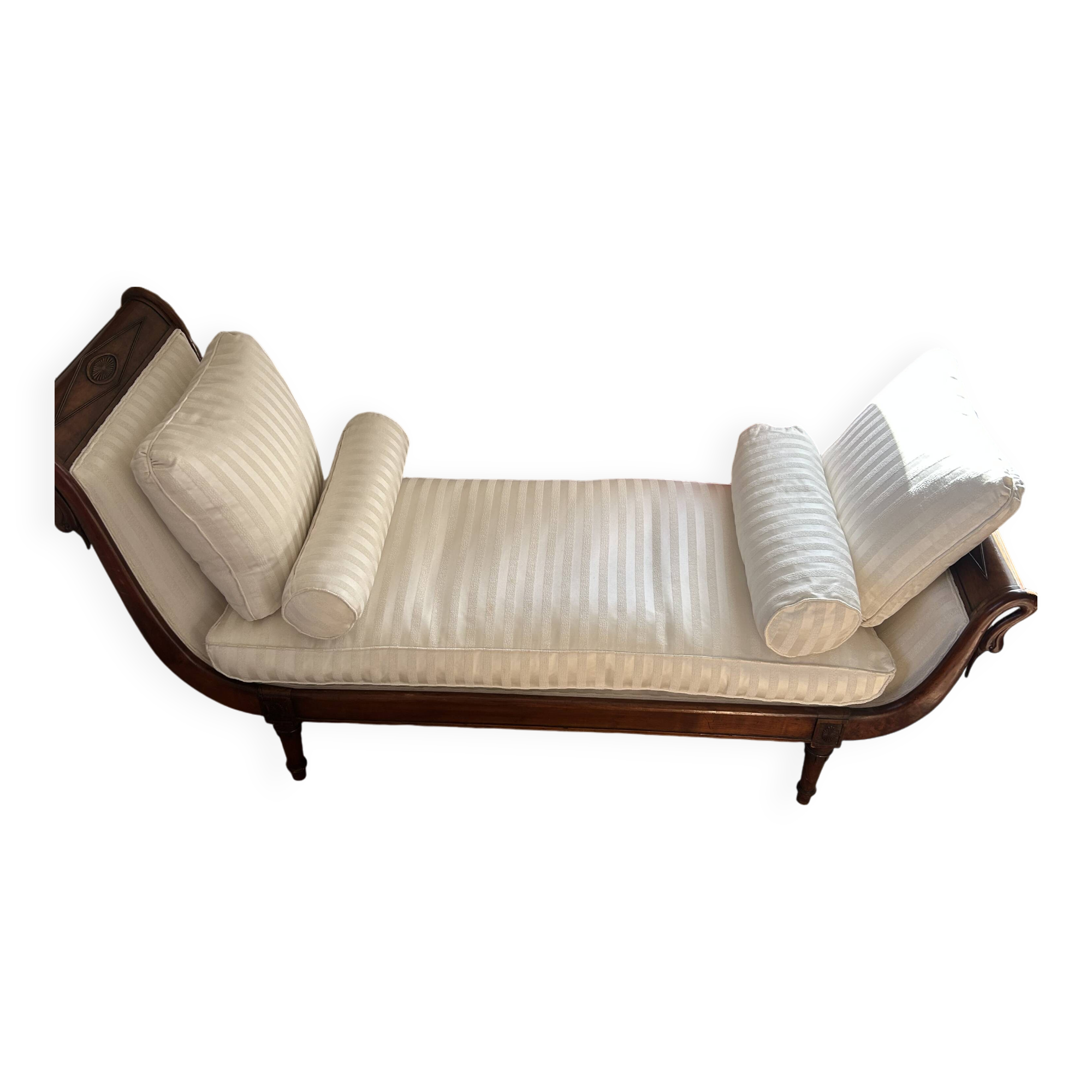 Meridienne second empire white