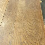 Table 6 pieds louis Philippe sur roulettes bois