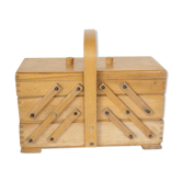 Travailleuse couture en bois
