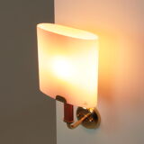 Pair of wall lamps Murano Vetri, Italy 1960s