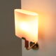 Pair of wall lamps Murano Vetri, Italy 1960s