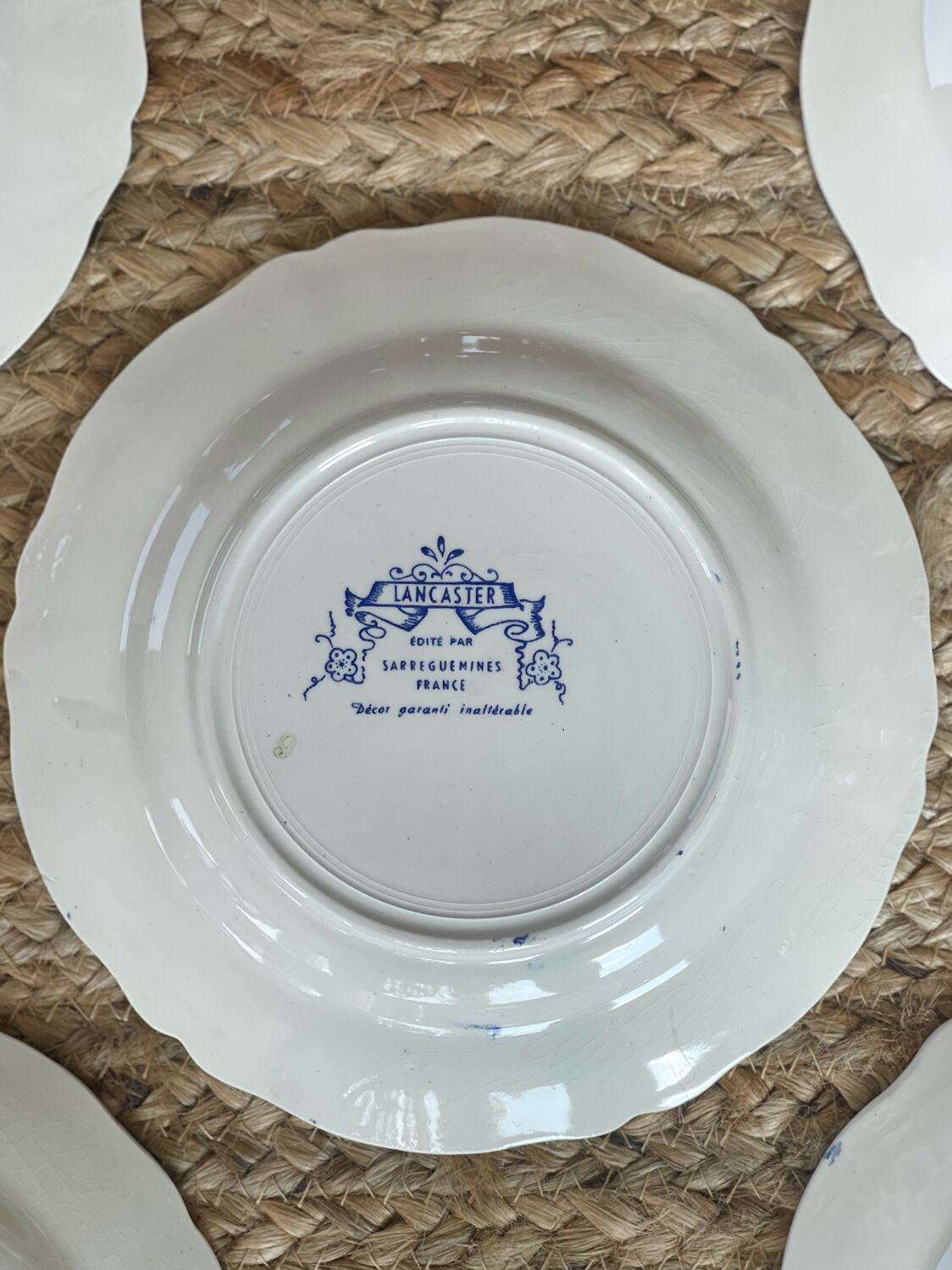 5 Lancaster dessert plates