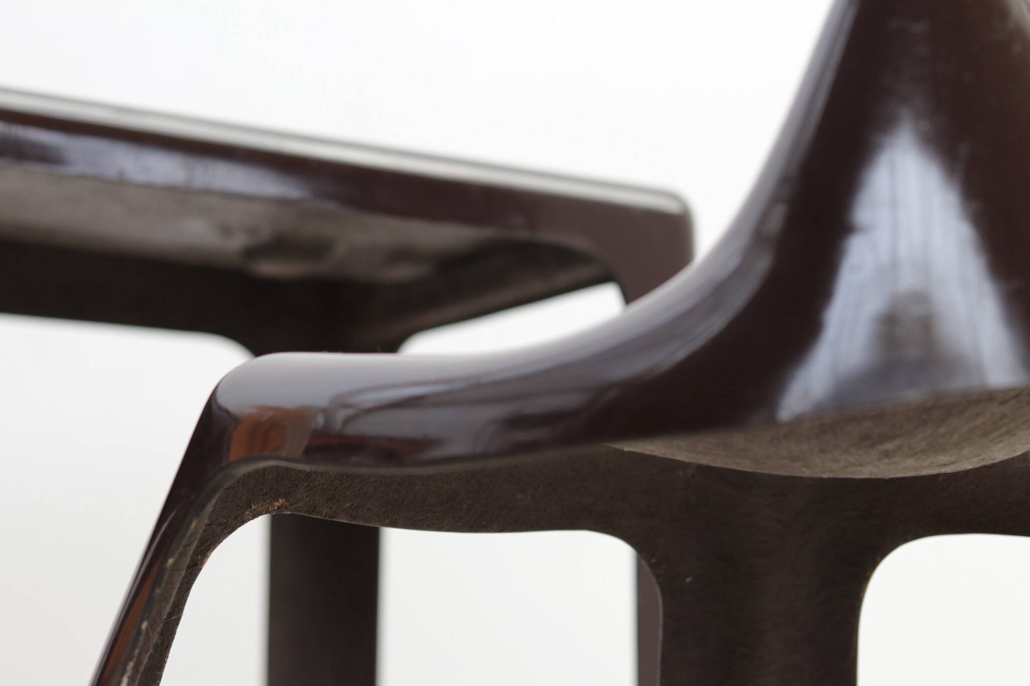 Fiberglass desk and chair set by Patrick Gingembre, 1970s