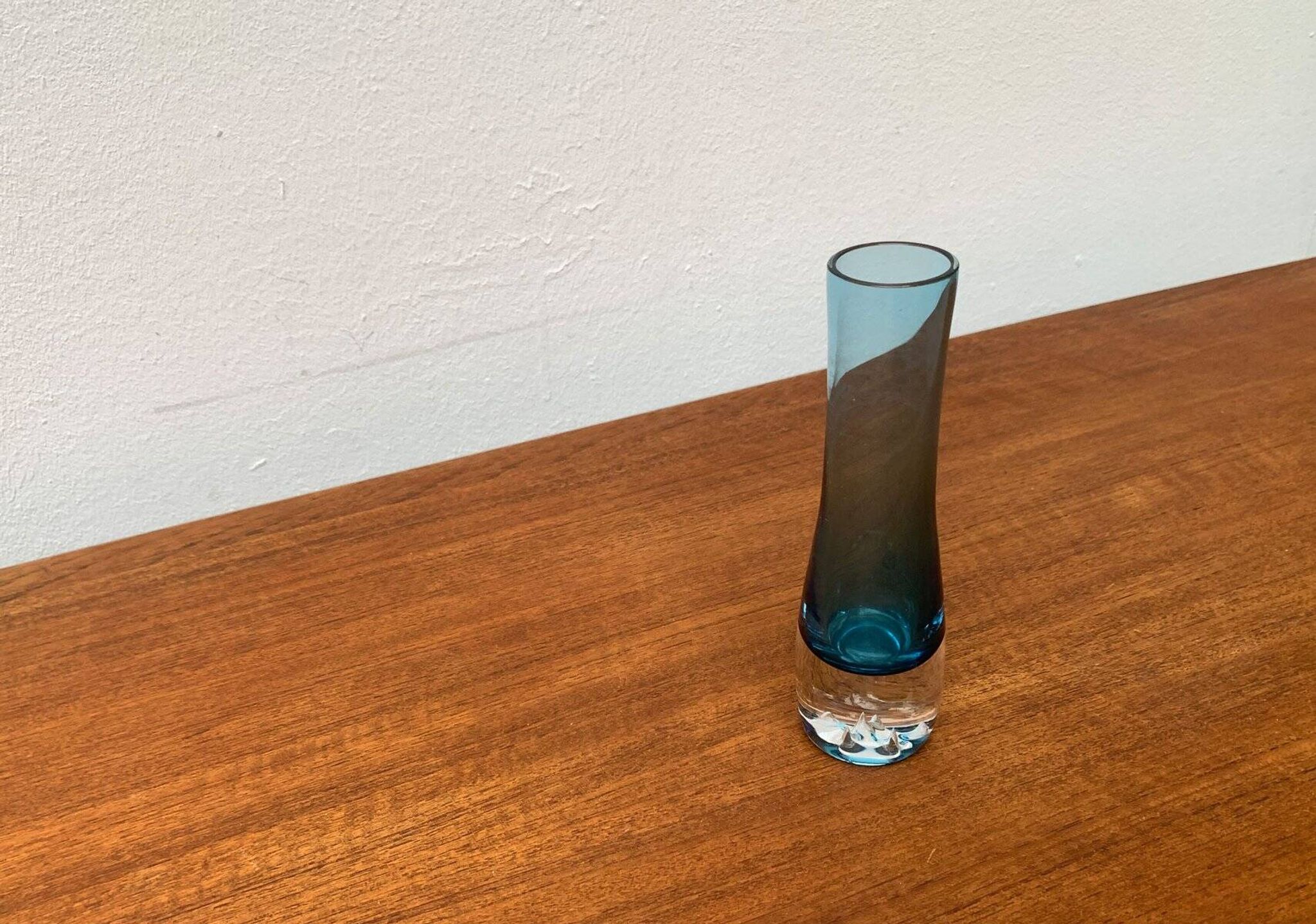 Vase en Verre d'Art Vintage