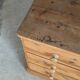 English pine chest of drawers