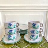 Ceramic mugs 70 hand-painted thistles