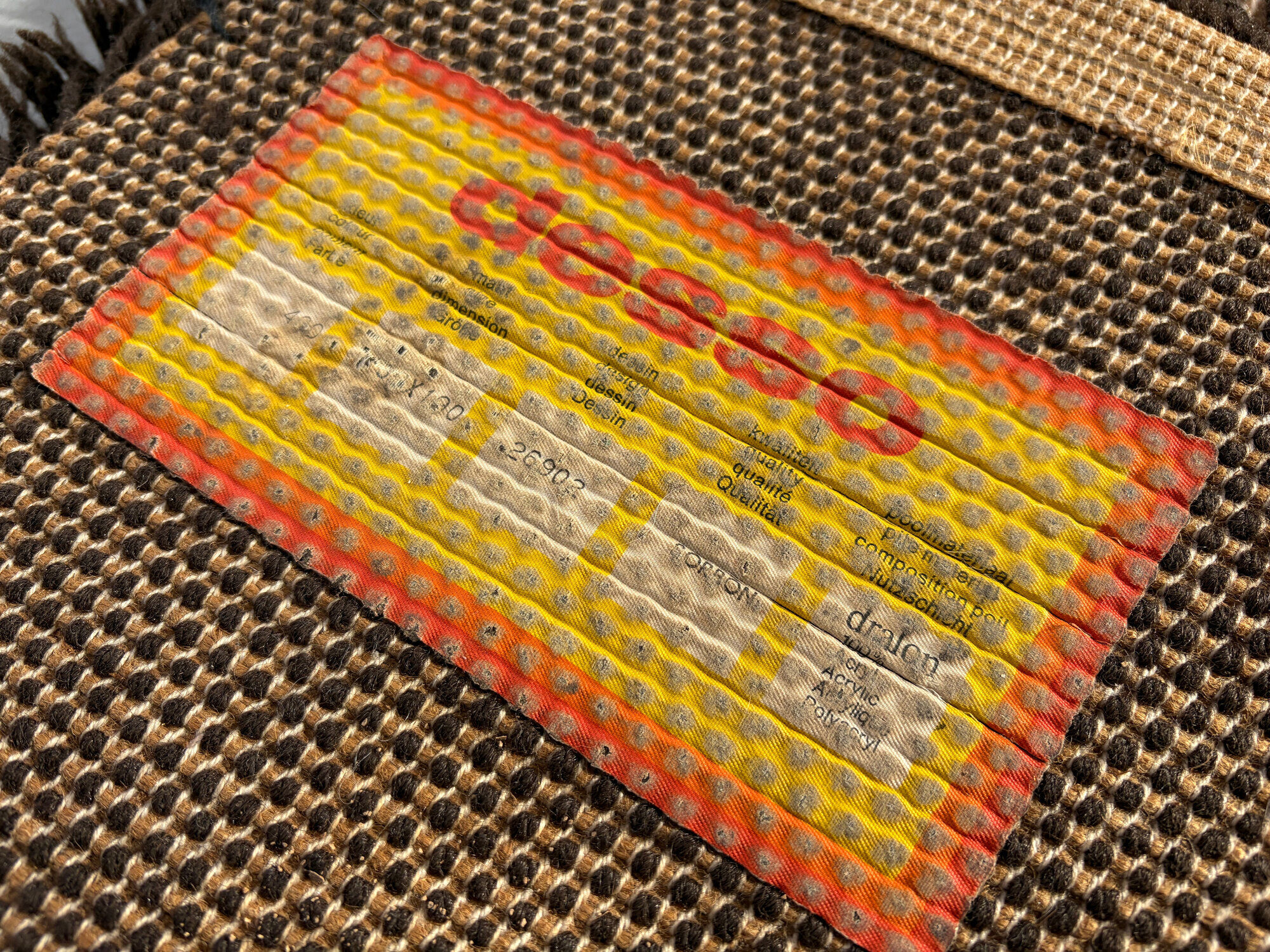 Vintage modernist rug by Desso, 1970s