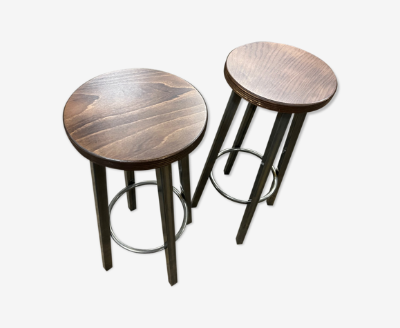 Paire de tabourets