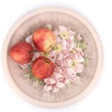 Ceramic wall dish by Louis Giraud