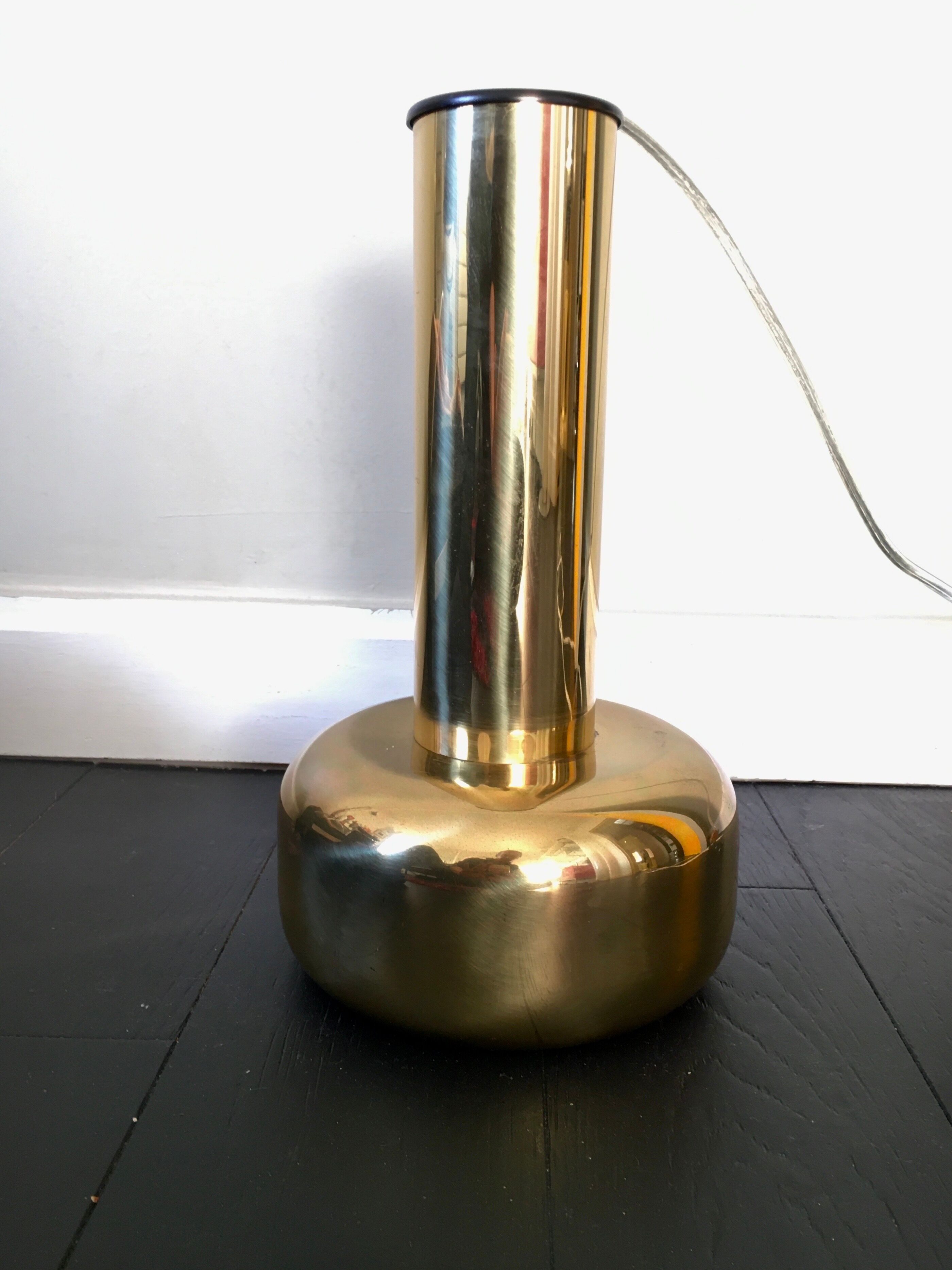 Golden suspension in chrome metal 70s/80s