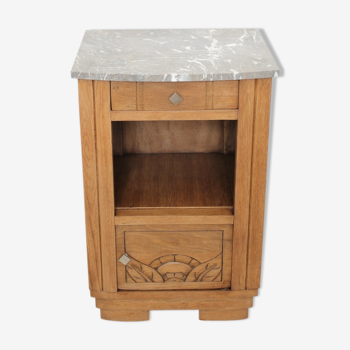 Marble bedside table