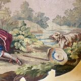 Painting on canvas (tapestry study)