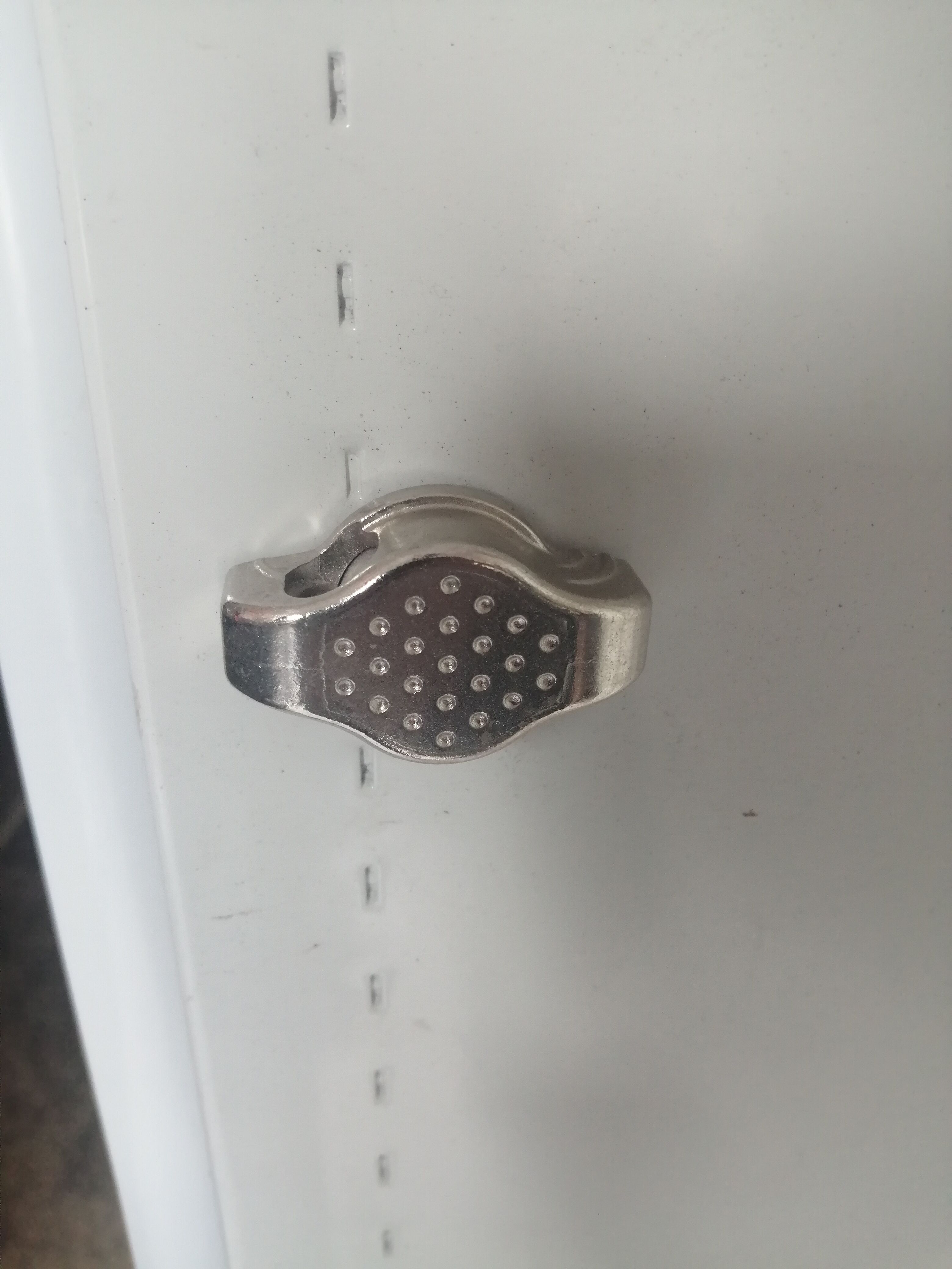 Metal wardrobe