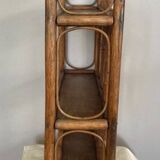 Bamboo wall shelf 1960s/70s
