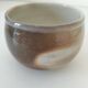 Signed handcrafted stoneware bowl – 70s wasi-sabi style