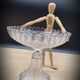 Glass compotier