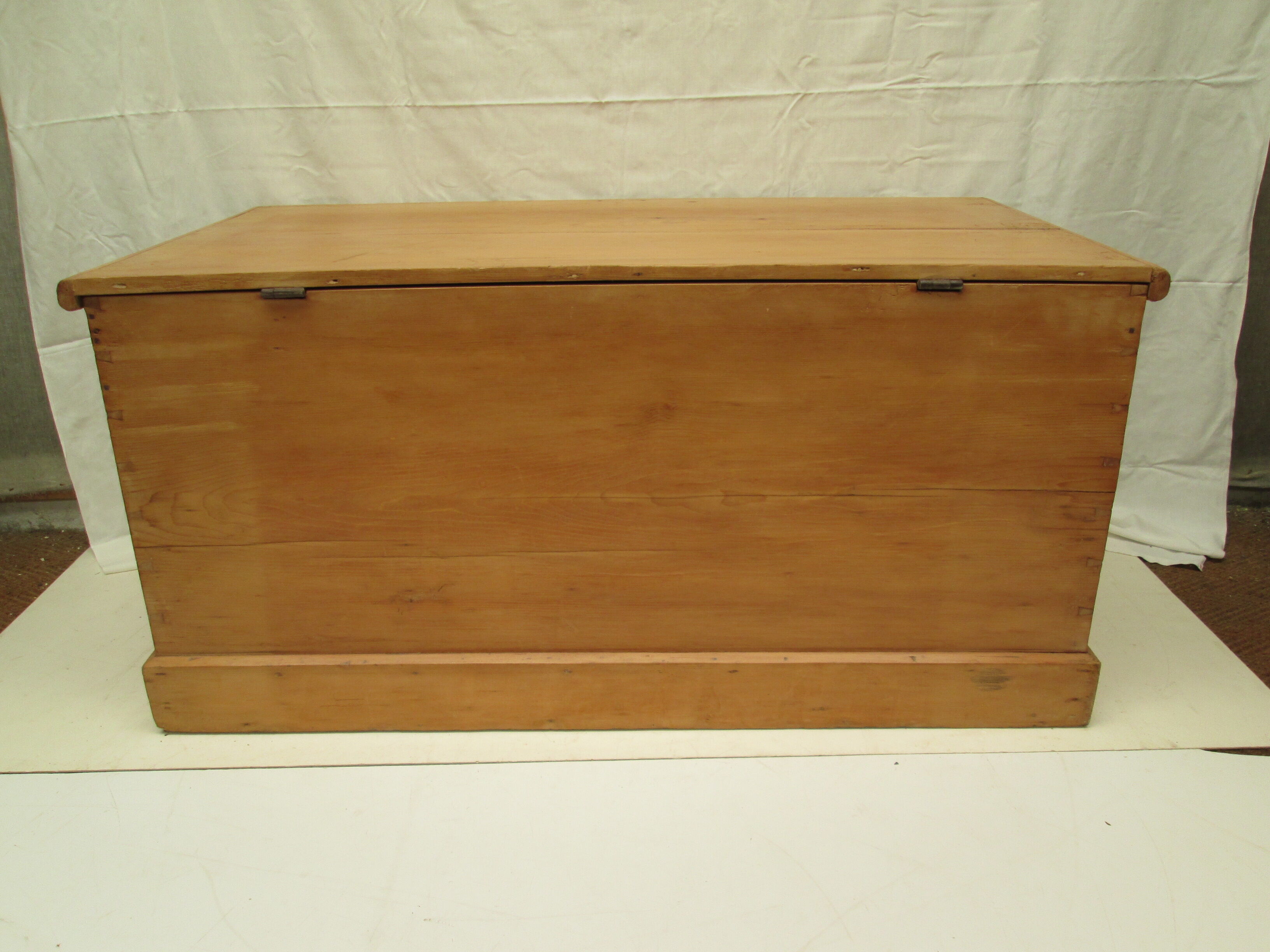 Victorian pine chest