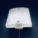 Glass Sconce Wall Lamps from Bur Leuchten, 1960s, Set of 2