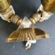 Pair of double light wall sconces from the 1960s.