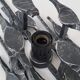 Brutalist wall lamp 1970 vintage