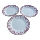3 Terre de Fer plates
