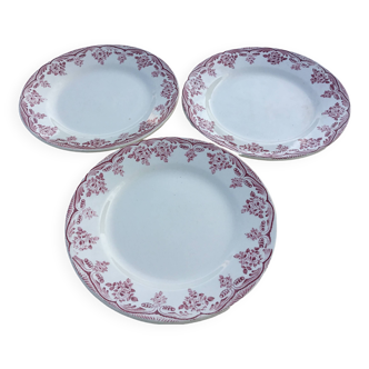 3 Terre de Fer plates