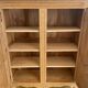 Vintage raw wood cabinet