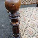 Old Louis XIII style armchair / on casters