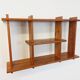 Etagère murale en pin vintage style Maison Regain des années 80