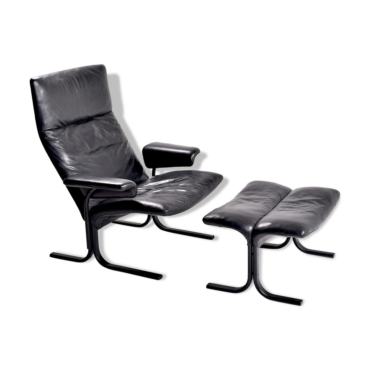 Lounge and Ottoman armchair by Hans Eichenberger for Desede model DS 2030
